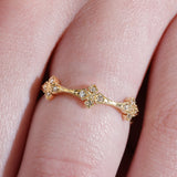 Diamond Scalloped Band