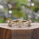 Diamond Scalloped Band