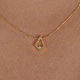 Kite Diamond Necklace
