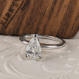 The Payton with a Pear shape Diamond