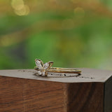 Butterfly Diamond Ring