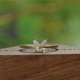 Butterfly Diamond Ring