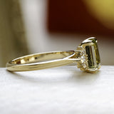 Julia with Green Sapphire