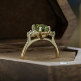 Julia with Green Sapphire