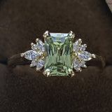 Julia with Green Sapphire