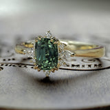 The Kayla with Green Sapphire