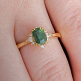 The Kayla with Green Sapphire